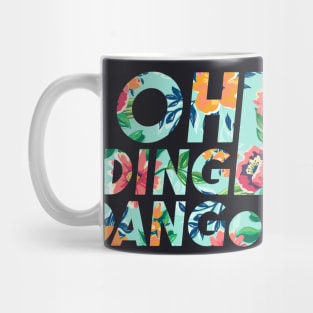 Oh Ding Dang Floral Mug